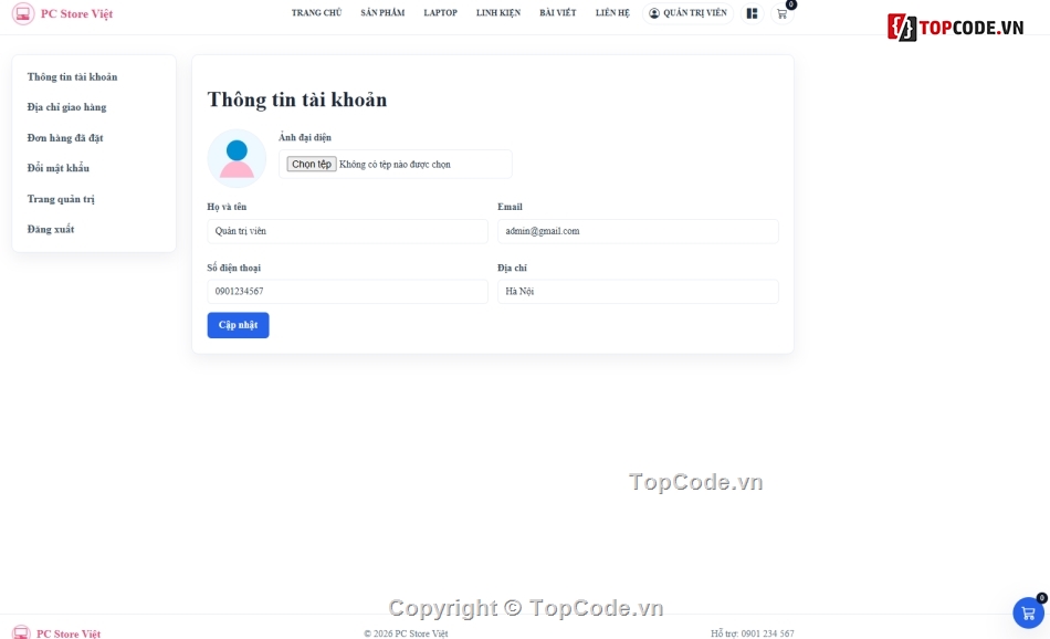 Share Code Website Bán Máy Tính,Website Bán Máy Lọc,code w    eb